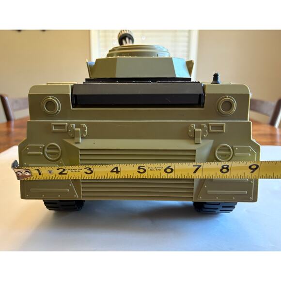 Large 15” GI JOE 2003 Army Tank Play Vehicle - Picture 8 of 10